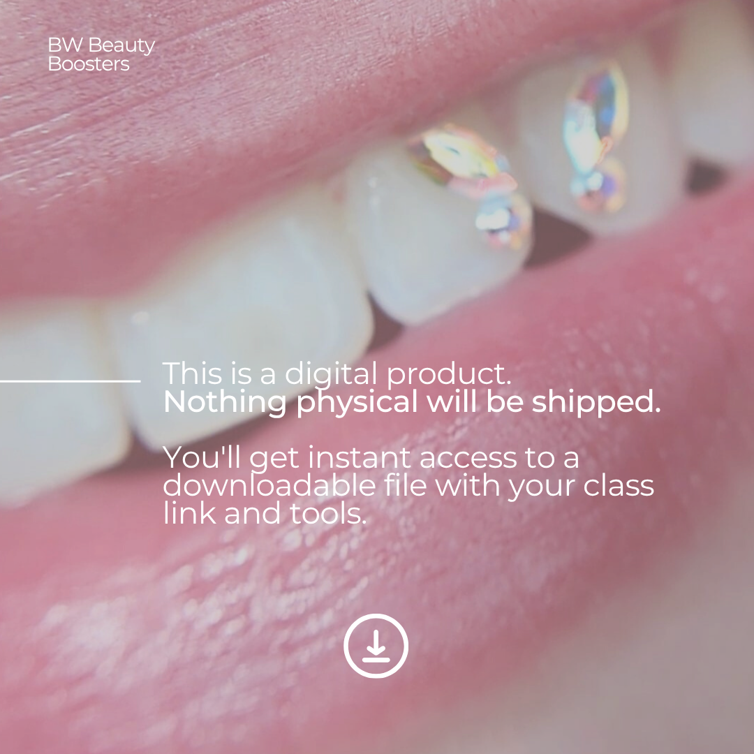Crystal Butterfly Tooth Gem Tutorial