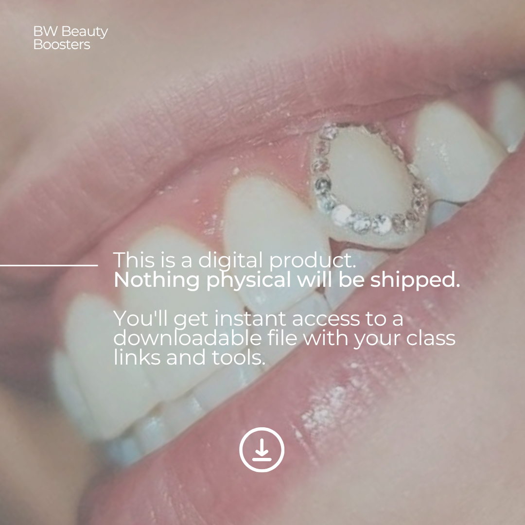Crystal Window Tooth Gem Tutorial