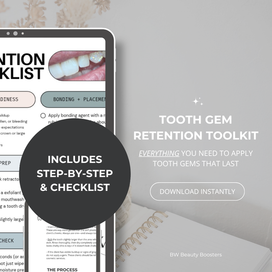 Tooth Gem Retention Checklist & Step-by-Step Guide