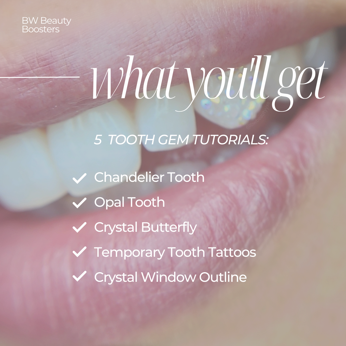 Tooth Gem Tutorial Bundle