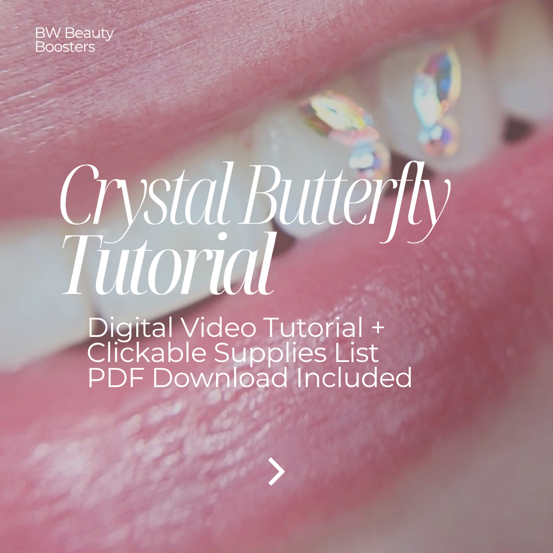 Crystal Butterfly Tooth Gem Tutorial