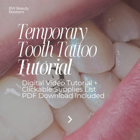 Temporary Tooth Tattoos Tutorial